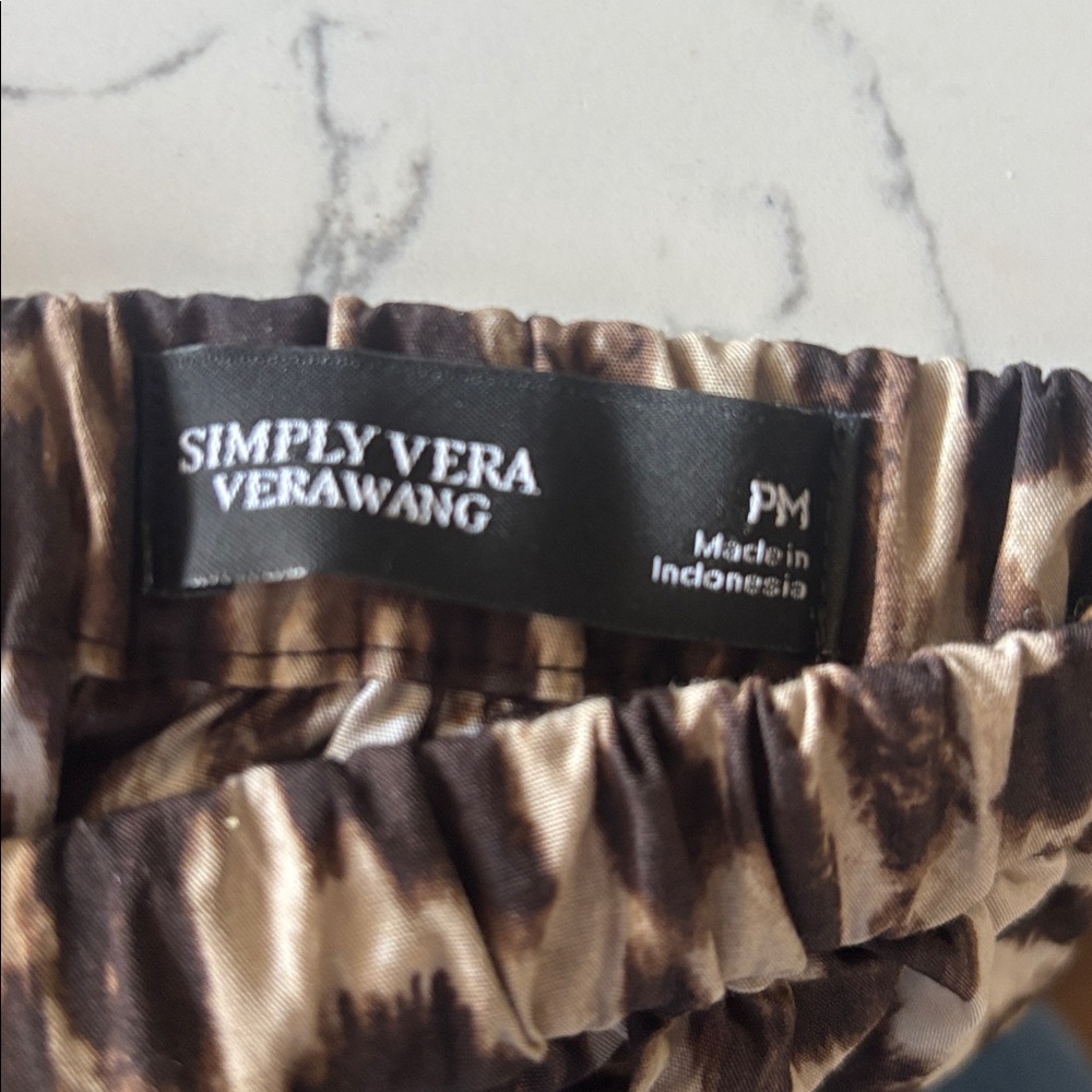 Simply Vera Vera Wang|  Animal Print A-Line Skirt - Picture 6 of 8